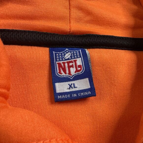 Cincinnati Bengals Throwback Helmet Logo Hoodie Men’s XL Orange NFL Ultra NWT - Picture 7 of 11